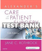 Thumbnail Alexanders care of the patient in surgery 16th ed Test Bank Thumbnail Alexanders care of the patient in surgery 16th ed Test Bank