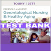 Thumbnail Test bank Ebersole Hess Gerontological Nursing Healthy Aging