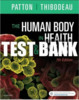 Thumbnail Test Bank for The Human Body in Health & Disease 7th Edition Thumbnail Test Bank for The Human Body in Health & Disease 7th Edition