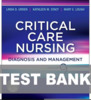 Thumbnail Test Bank Critical Care Nursing 9th Edition Urden