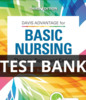 Thumbnail Test Bank Davis Advantage Basic Nursing Thinking, Doing 3rd 