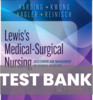Thumbnail TEST BANK Lewis Medical-Surgical Nursing Clinical Problem 12