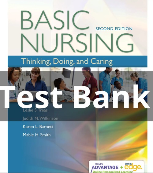 Product picture Basic Nursing Thinking Doing and Caring 2nd Treas Test Bank