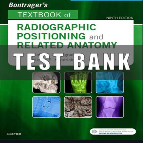 Product picture Bontragers Textbook of Radiographic Positioning 9th test ba