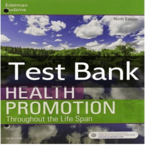 Product picture Health Promotion Throughout the Life Span 9th Ed test bank 