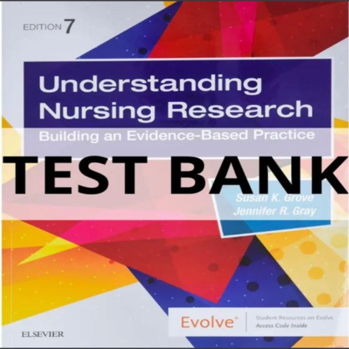 Product picture Test Bank for Understanding Nursing Research 7th Edition