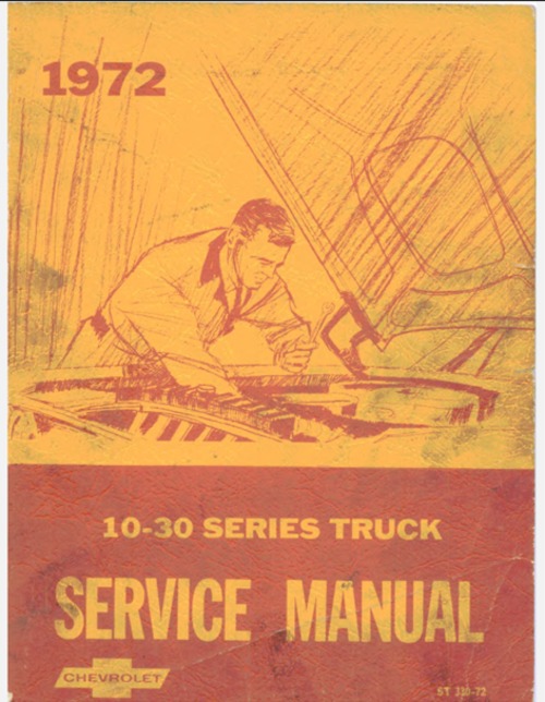 Product picture 1967-1972 Chevy pick up 10-30 series factory ser. Manual