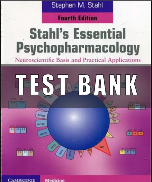 Product picture Stahls Essential Psychopharmacology 4th Edition Test Bank