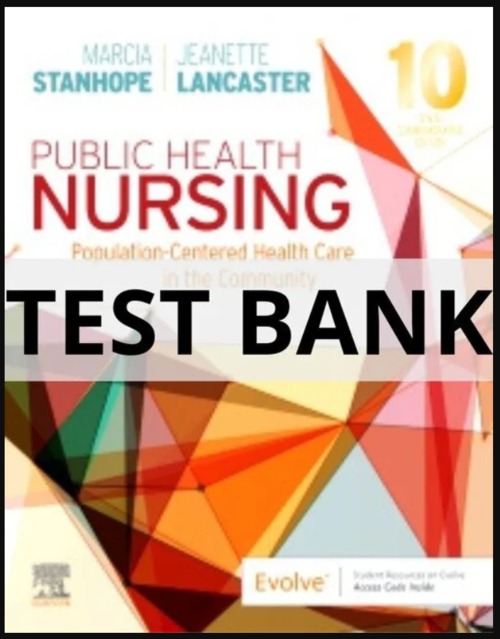 Product picture Test Bank for Public Health Nursing 10th Edition Stanhope