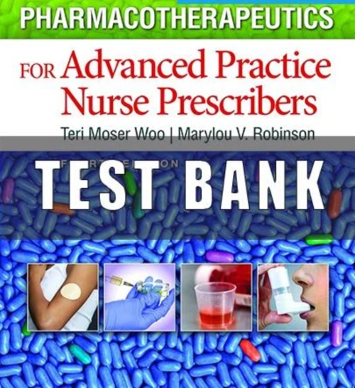 Product picture Test Bank Pharmacotherapeutics For Advanced Practice Nurse P
