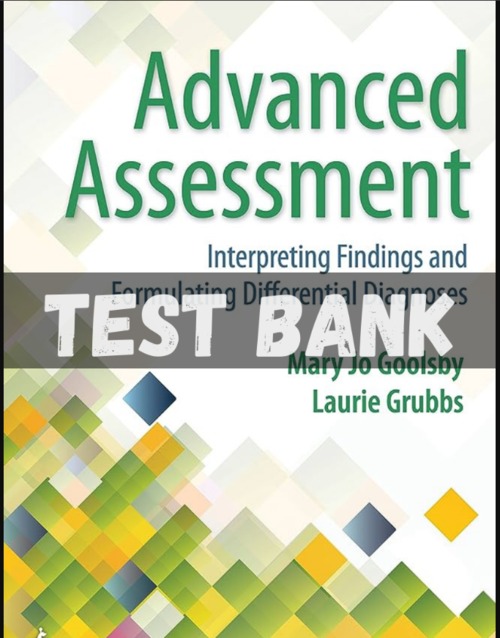 Product picture Test Bank Advanced Assessment Interpreting Findings 4th Edit