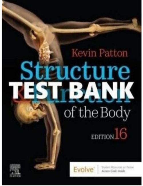 Product picture Structure & Function of the Body 16th ED Test Bank