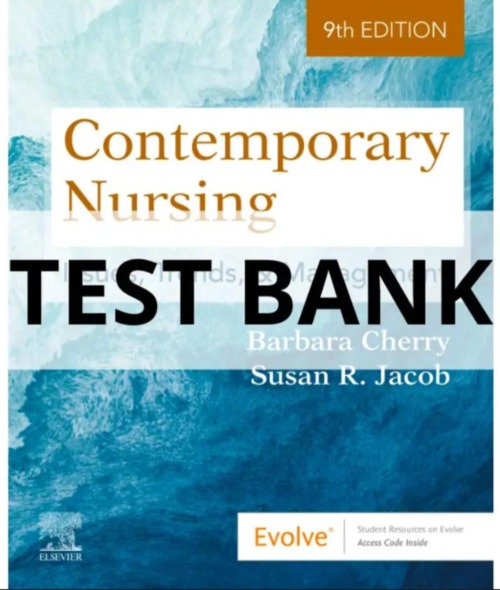 Product picture Test Bank Contemporary Nursing Issues Trends & Management 9t