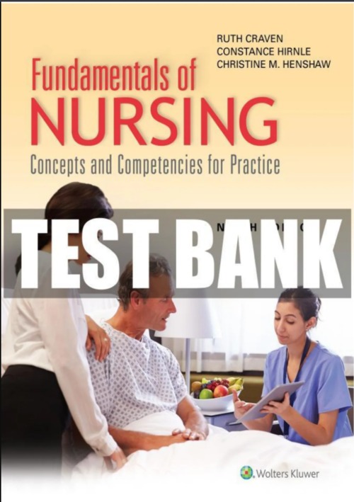 Product picture Test Bank Fundamentals Of Nursing Concepts And Competenc 9th