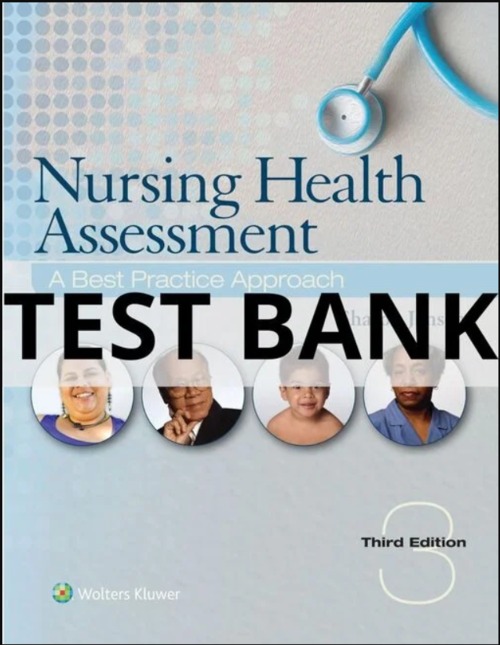 Product picture TestBank Nursing Health Assessment A Best Practice Appro 3rd